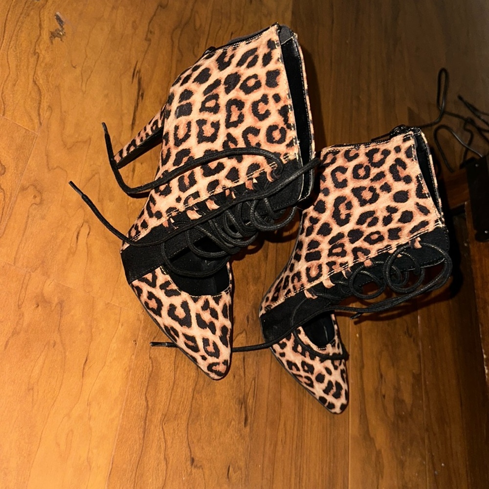 cheetah print heels